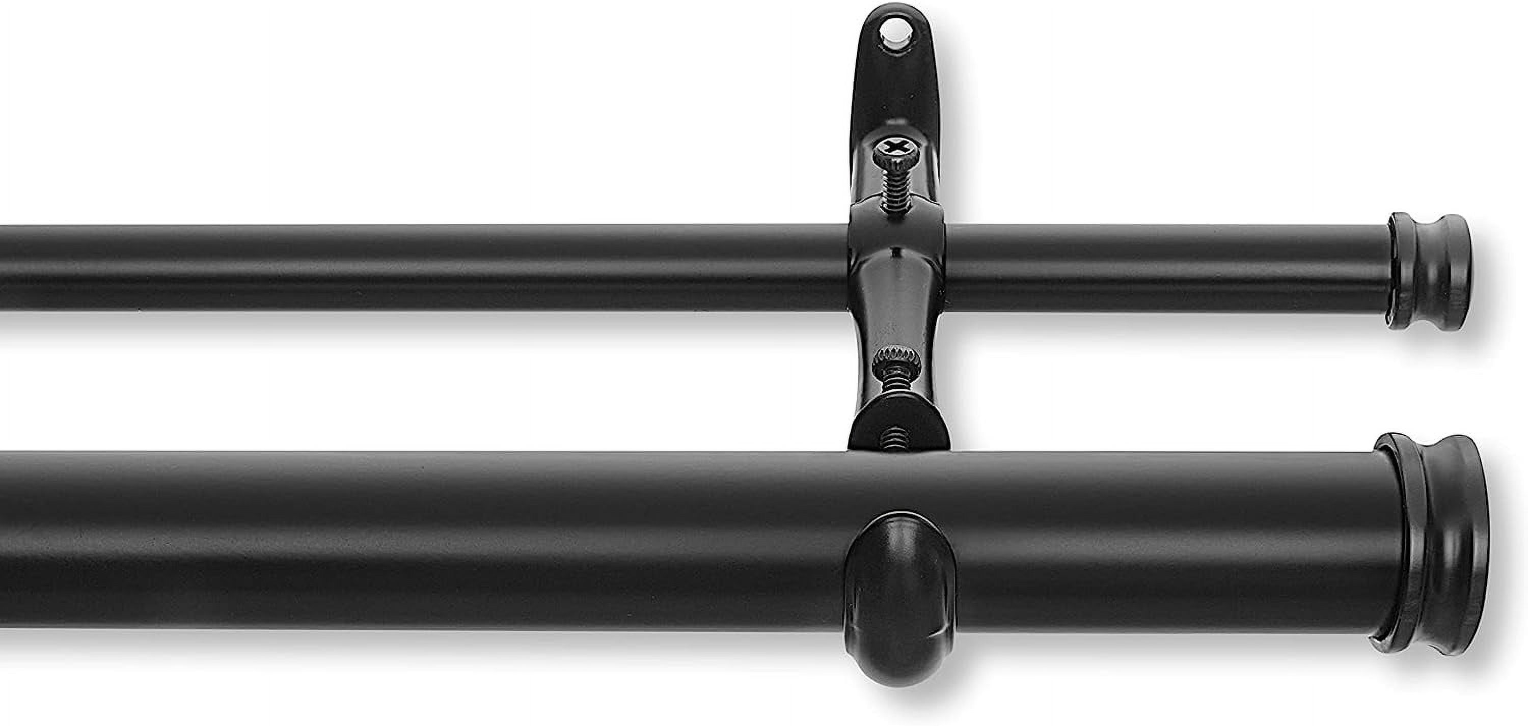 Cambria Premier Complete Double Decorative Adjustable Curtain Rod Set