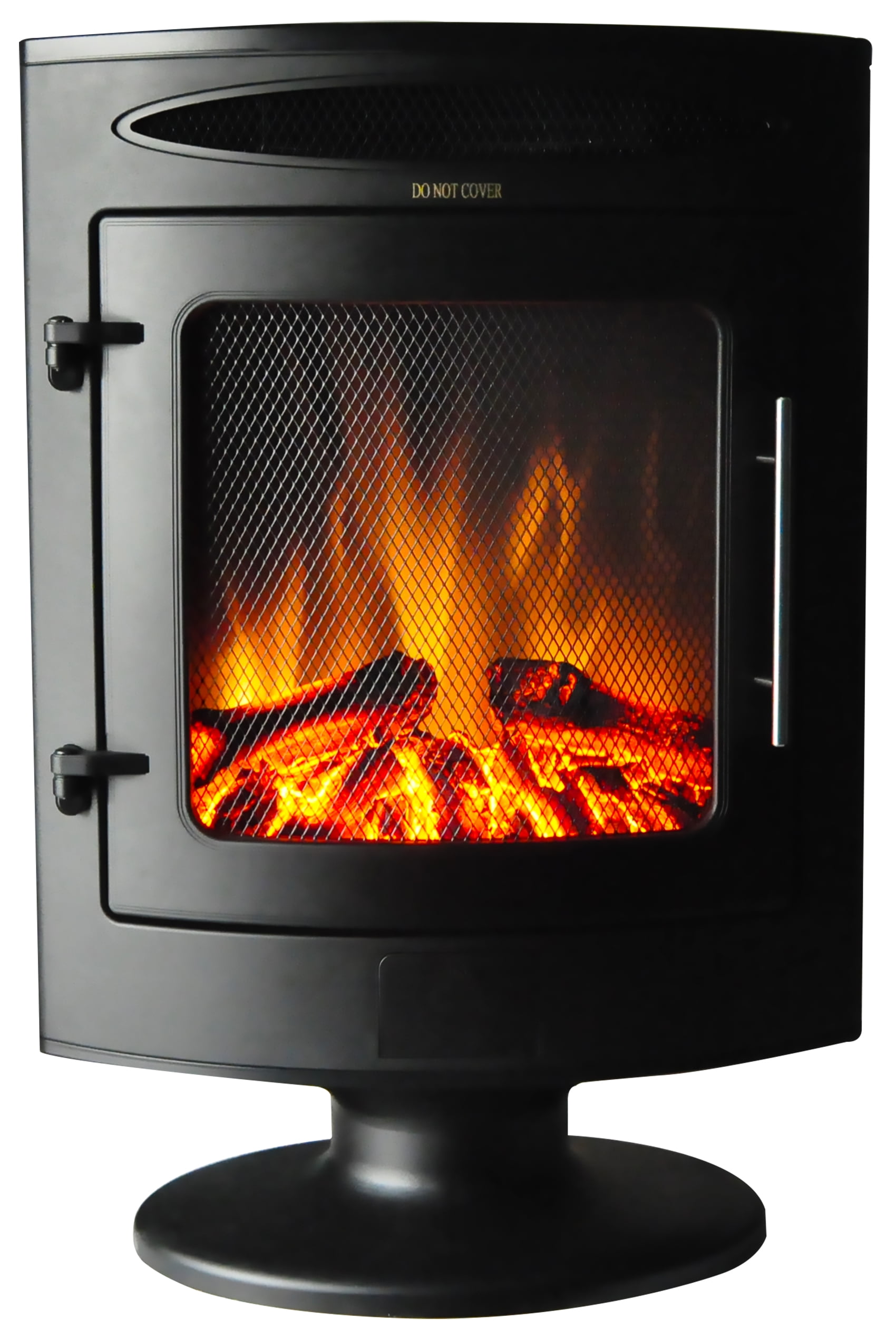 Cambridge 1500W Freestanding Electric Fireplace Heater in Black with