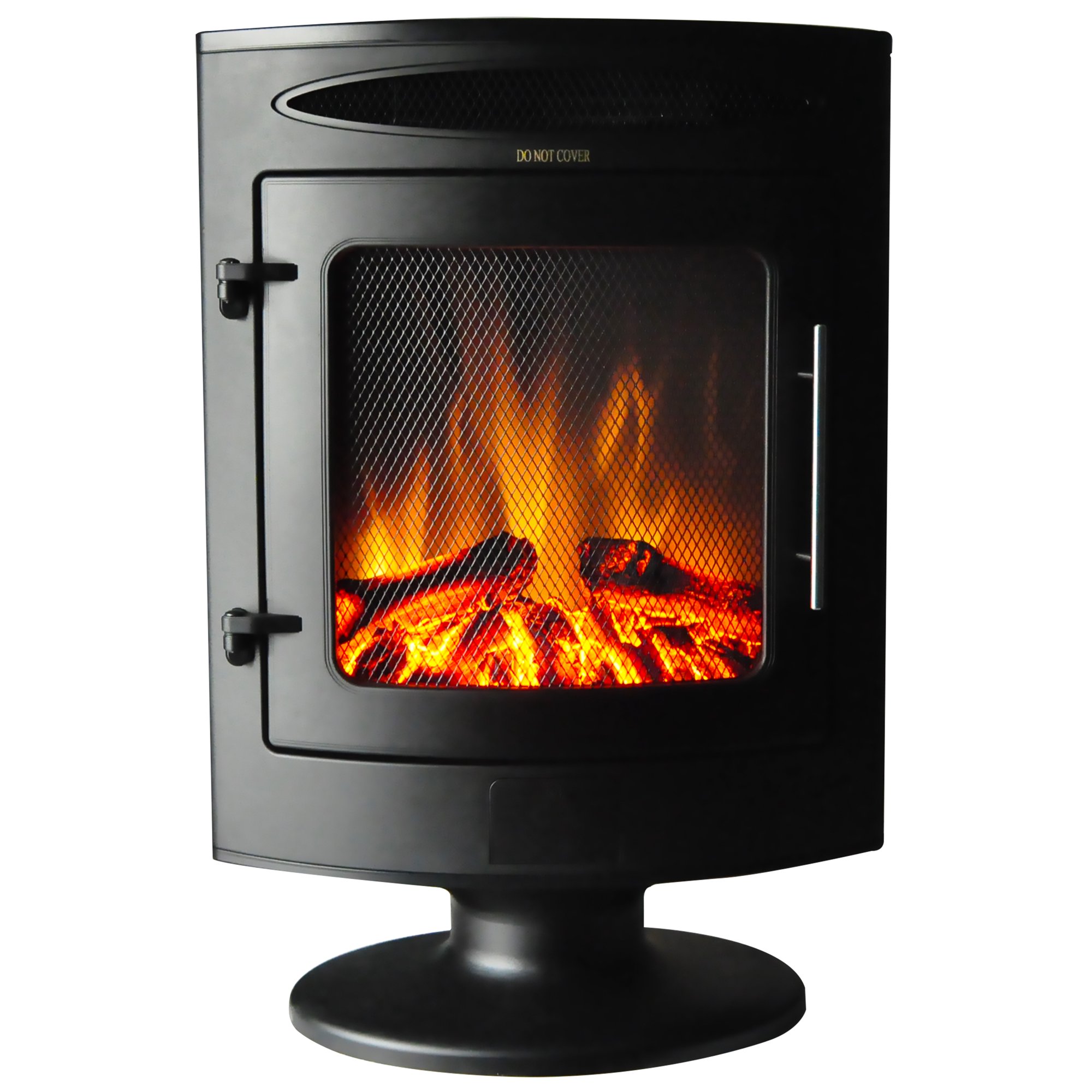Cambridge 1500W Freestanding Electric Fireplace Heater in Black with Log  Display - Walmart.com