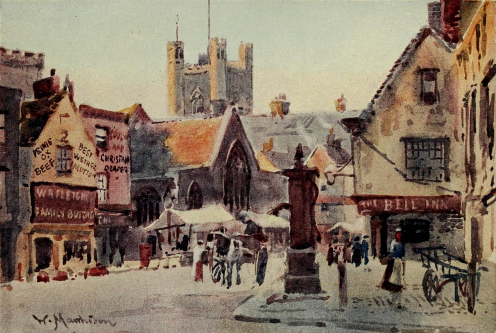 Cambridge 1907 Peashill Canvas Art - William Matthison (24 x 36)