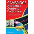 thumbnail image 1 of Pre-Owned Cambridge Academic Content Dictionary Reference Book with CD-ROM, 1 of 1