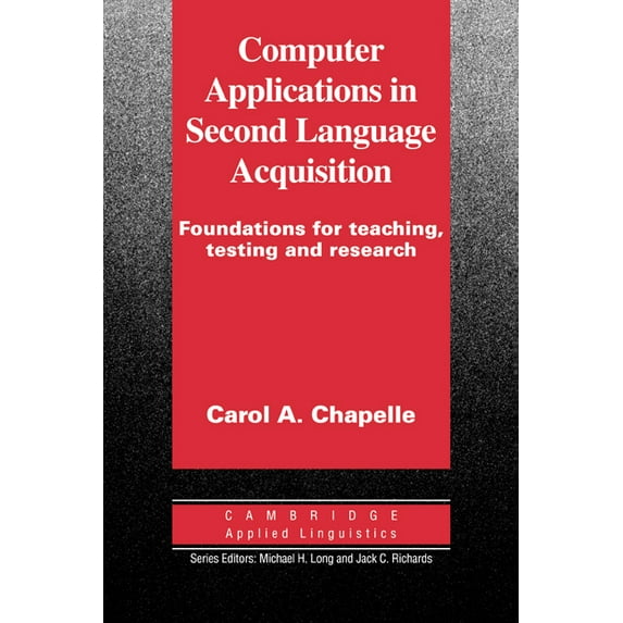 Cambridge Applied Linguistics Computer Applications in Second Language Acquisition, (Paperback)