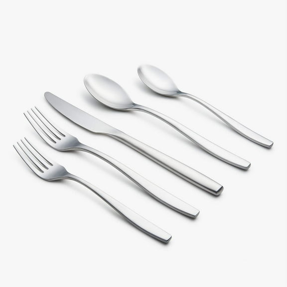 Cambridge Averie Satin 20-Piece Stainless Steel Flatware Set Service for 4