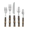 thumbnail image 1 of Cambridge Bamboo Dark 20-Piece Flatware Set, Service for 4, 1 of 2