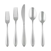 Cambridge Bayleaf Sand 20-Piece Stainless Steel Flatware Set for 4