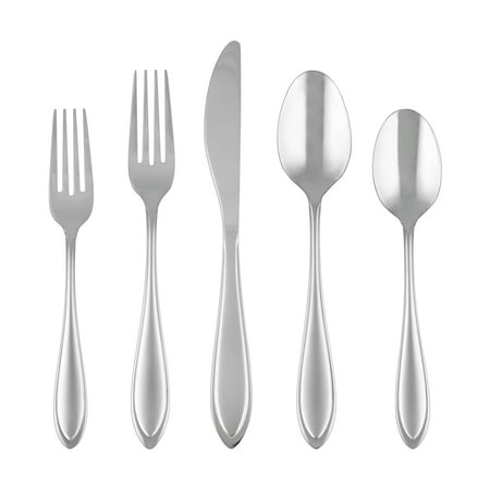 Cambridge Bayleaf Sand 20-Piece Stainless Steel Flatware Set (Service for 4)