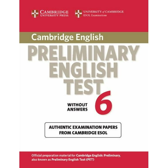 Cambridge Books for Cambridge Exams: Cambridge Preliminary English Test 6 (Paperback)