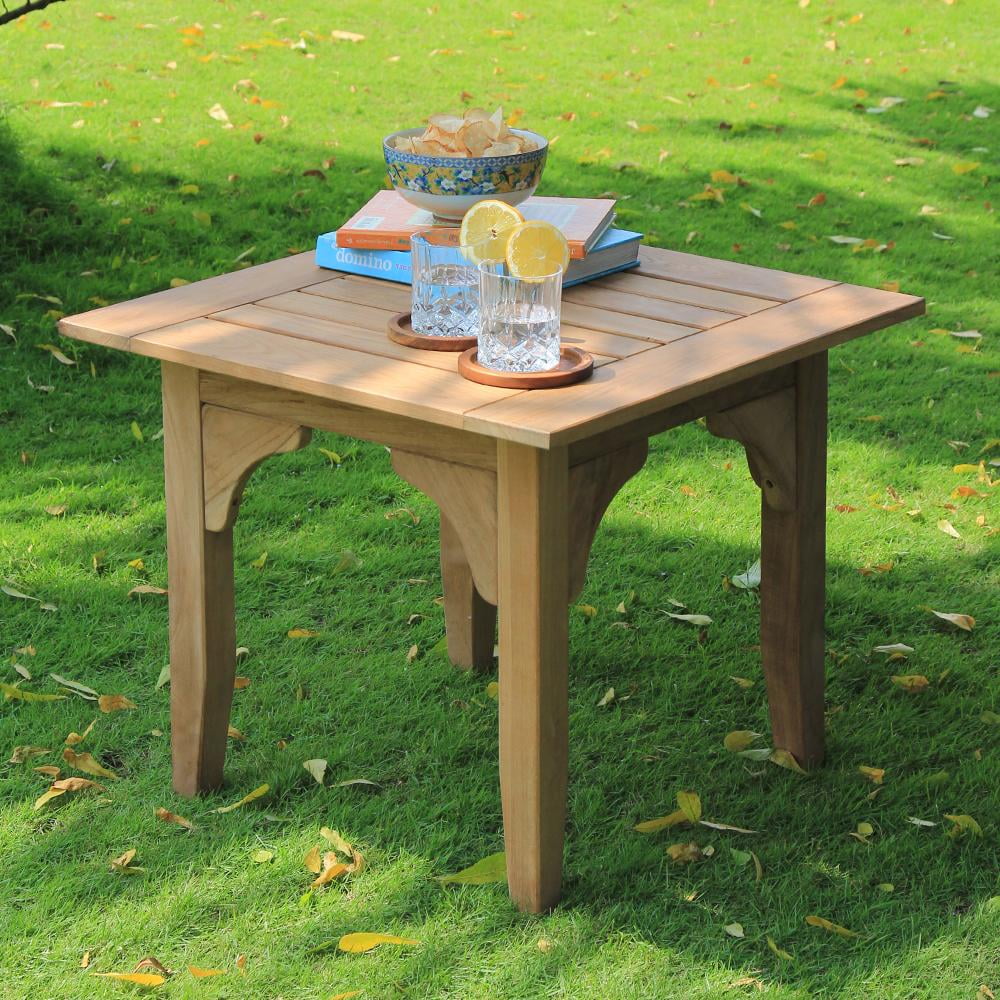 Cambridge Casual Caterina Teak Outdoor Side Table
