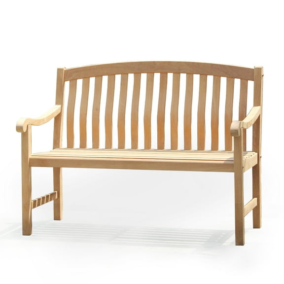 Cambridge Casual Outdoor Durable Teak Wood Bench - Brown