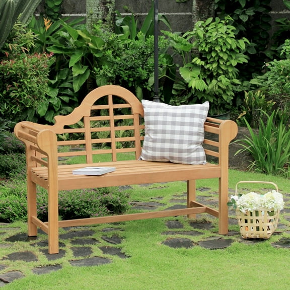 Cambridge Casual Willem Outdoor Teak Bench - Brown