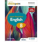 Cambridge Checkpoint Lower Secondary English Students Book 8 Hodder Education Group, Paperback