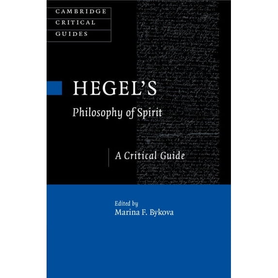 Cambridge Critical Guides Hegel's Philosophy of Spirit: A Critical Guide, (Paperback)