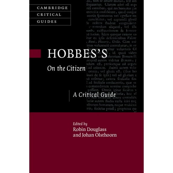 Cambridge Critical Guides Hobbes's On the Citizen, (Paperback)