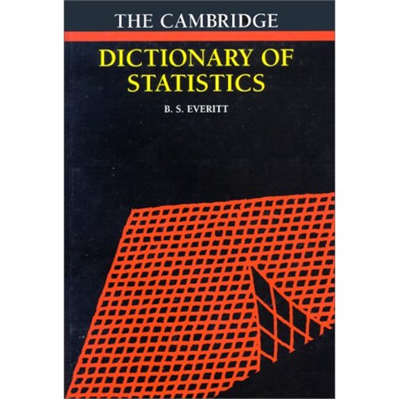 Pre-Owned Cambridge Dictionary of Statistics (Hardcover) by Brian S Everitt