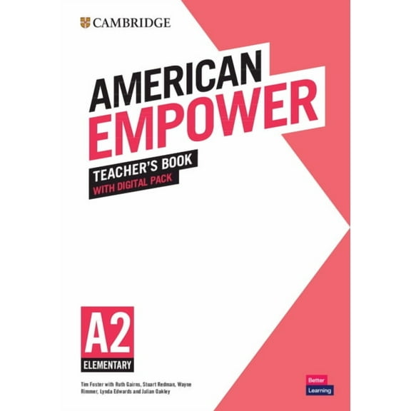 Cambridge English Empower American Empower Elementary/A2 Teacher's Book with Digital Pack, (Paperback)