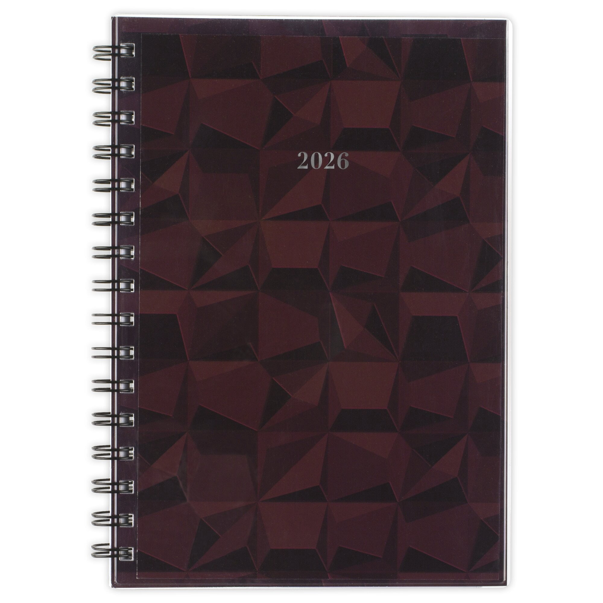 Cambridge Facet 2026 Customizable Weekly Monthly Planner Small 5 12 x 8 12 -
