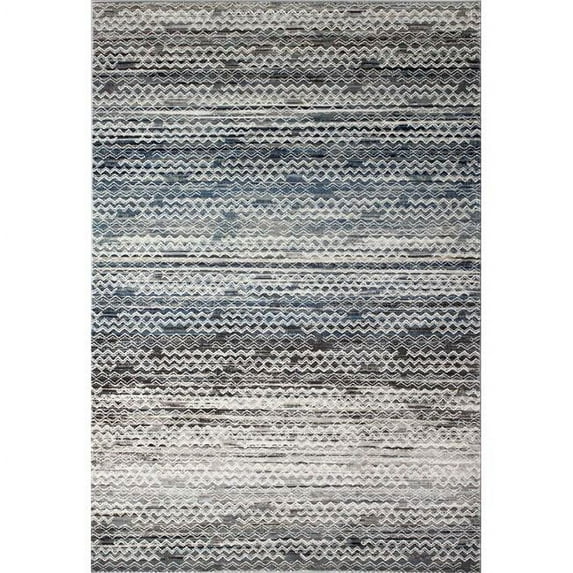 Cambridge Geometric Contemporary Polypropylene Power Loom Rectangle Area Rug - Multi Color - 4' x 6'