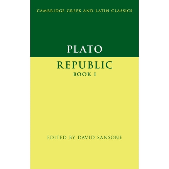 Cambridge Greek and Latin Classics Plato: Republic Book I, (Hardcover)