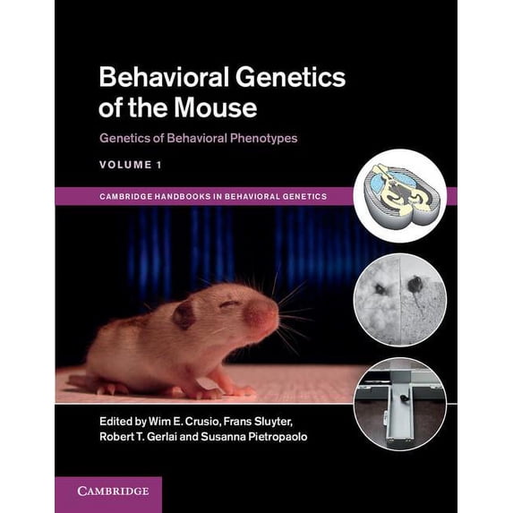 Cambridge Handbooks in Behavioral Geneti Behavioral Genetics of the Mouse: Volume 1, Genetics of Behavioral Phenotypes, (Hardcover)