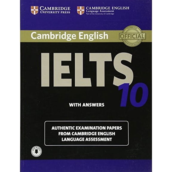 Pre-Owned Cambridge Ielts 10 Student's Book with Answers with Audio: Authentic Examination Papers from Cambridge English Language Assessment [With CD (Audio)] (Paperback) 1107464439 9781107464438