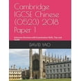 thumbnail image 1 of Igcse Chinese Cambridge IGCSE Chinese (0523) 2018 Paper 1: Intensive Revision with Examination Skills, Tips and Guide, Book 21, (Paperback), 1 of 1
