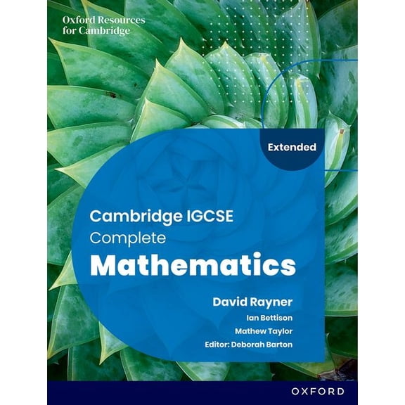 Cambridge IGCSE Complete Mathematics Extended Student Book 6, (Paperback)