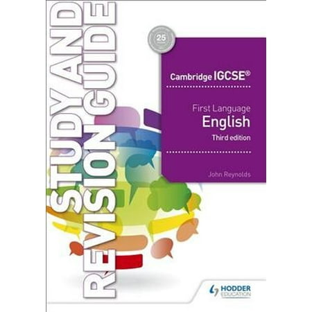 Pre-Owned Cambridge IGCSE First Language English Study and Revision Guide 3rd Edition: Hodder Education Group (Paperback)