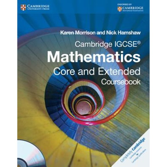 Pre-Owned Cambridge IGCSE Mathematics Core and Extended Coursebook with CD-ROM (Cambridge International IGCSE) (Paperback) 1107606276 9781107606272