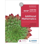 Cambridge IGCSE and O Level Additional Mathematics Hodder Education Group, Paperback