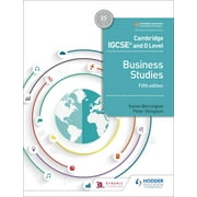 Cambridge IGCSE and O Level Business Studies 5th Edition, Paperback