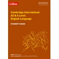 thumbnail image 1 of Collins Cambridge International as &amp; Cambridge International Examinations - Cambridge International as and a Level English Language Student Book, (Paperback), 1 of 1