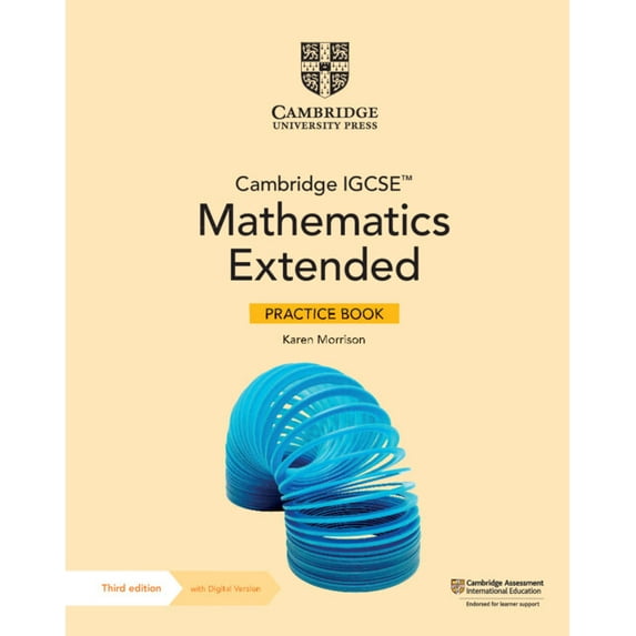 Cambridge International Igcse Cambridge Igcse(tm) Mathematics Extended Practice Book with Digital Version (2 Years' Access), (Paperback)