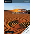 thumbnail image 1 of Cambridge International as &amp; a Level Mathematics Mechanics Worked Solutions Manual with Digital Access (2 Years), (Paperback), 1 of 1