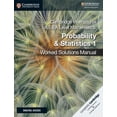 thumbnail image 1 of Cambridge International as & a Level Mathematics Probability & Statistics 1 Worked Solutions Manual with Digital Access, (Paperback), 1 of 1
