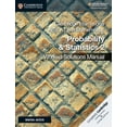 thumbnail image 1 of Cambridge International as & a Level Mathematics Probability & Statistics 2 Worked Solutions Manual with Digital Access, (Paperback), 1 of 1
