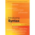 thumbnail image 1 of Cambridge Introductions to Language and Introducing Syntax, (Hardcover), 1 of 1