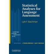 Cambridge Language Assessment Statistical Analyses for Language Assessment Book, Paperback