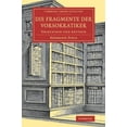thumbnail image 1 of Cambridge Library Collection - Classics Die Fragmente Der Vorsokratiker: Griechisch Und Deutsch, (Paperback), 1 of 1