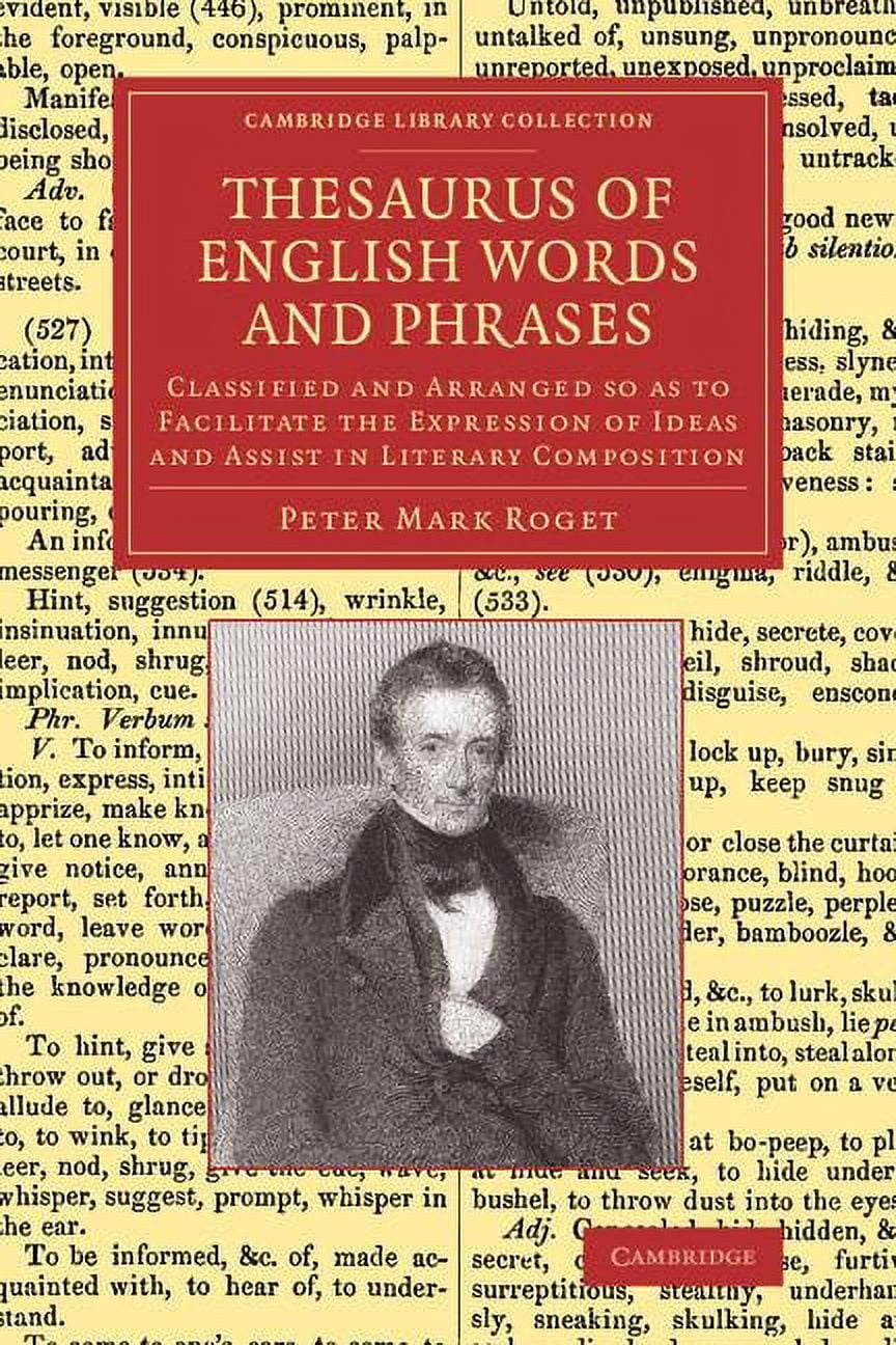 Cambridge Library Collection Linguistics Thesaurus of English Words