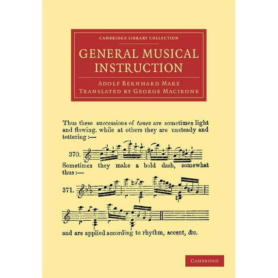 Cambridge Library Collection - Music General Musical Instruction, (Paperback)
