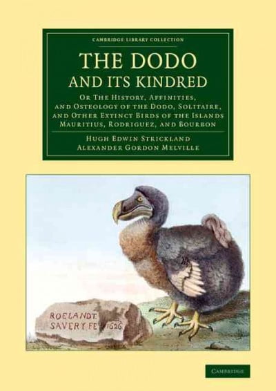 Dodo Ba Pre-Owned Cambridge Library Collection - Zoology The Dodo and Its ...