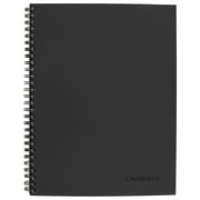 Cambridge Limited Wirebound Action Planner Business Notebook, 80 Sheets, 7 1/4" x 9 1/2", Gray