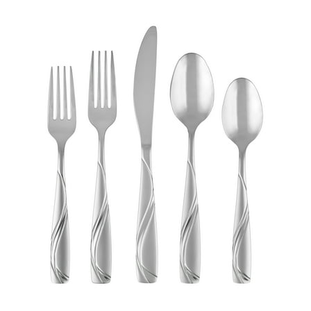 Cambridge Mercado Sand 20-Piece Stainless Steel Flatware Set (Service for 4)