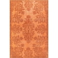 thumbnail image 1 of Cambridge Orange Oriental Polyester Digital Print Decorative Area Rug, 1 of 8