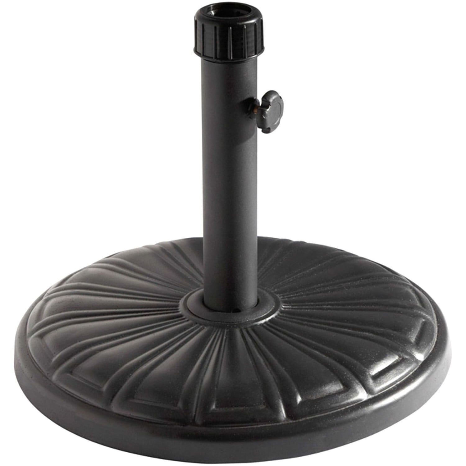 Cambridge Black Decorative Iron Patio Umbrella Base