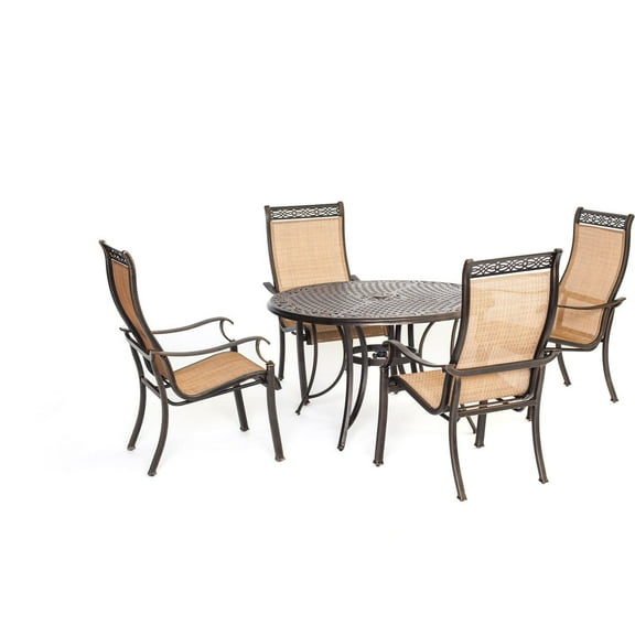 Cambridge Outdoor Legacy 5-Piece Dining Set, Tan