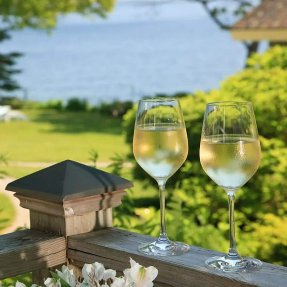 Cambridge Pewter Metal Top with Cedar Post Cap Slip Over