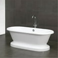 thumbnail image 1 of Cambridge ADEP-7DH Acrylic Double Ended Pedestal Tub With Faucet Drillings, 1 of 2