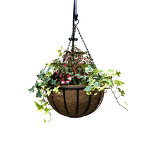 Cambridge Premium 16" Hanging Planters with Coco Liner