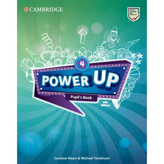 Cambridge Primary Exams Power Up Level 4 Pupil's Book Ksa Edition, (Paperback)
